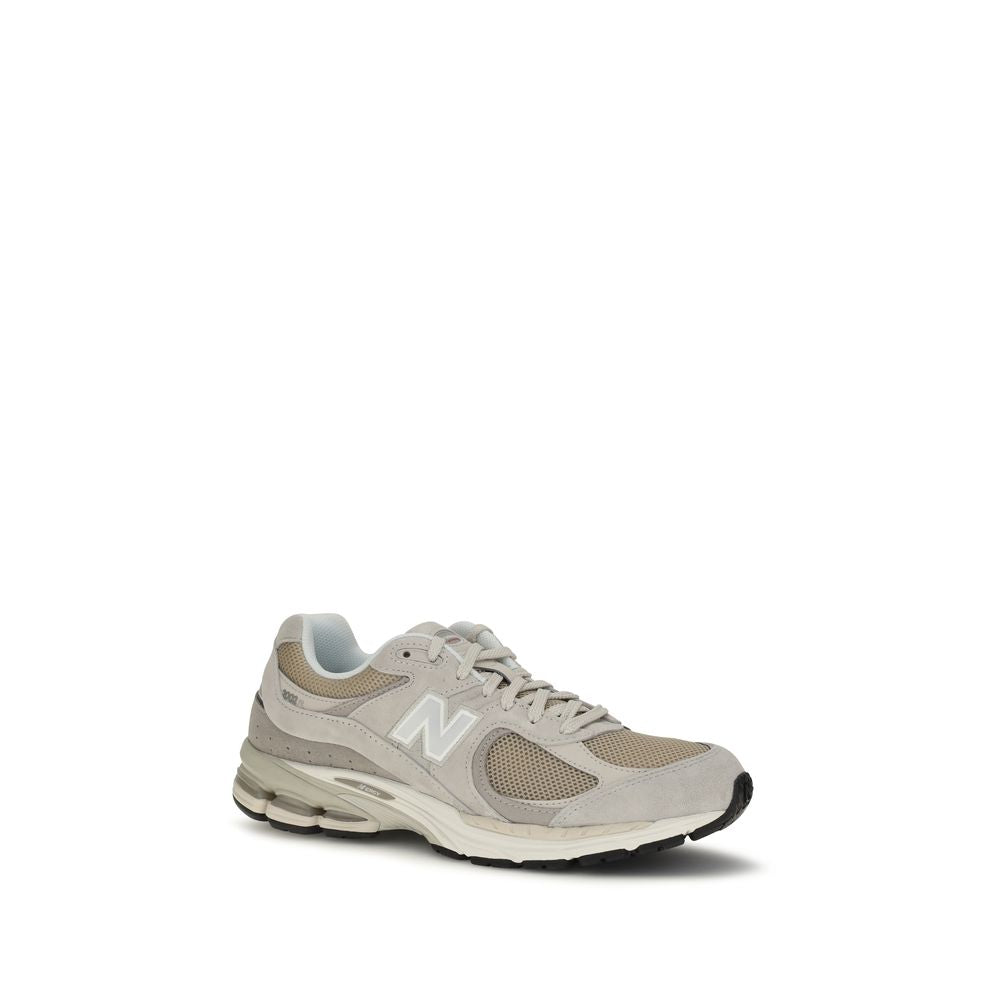 Beige Fabric Athletic Sneakers