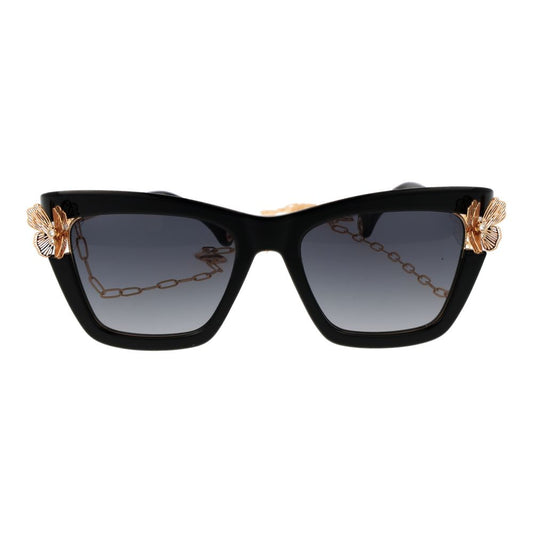 Black Polyamide Sunglasses