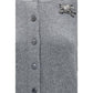 Gray Wool Oves Aries Cardigan