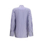 Blue Silk Blouse