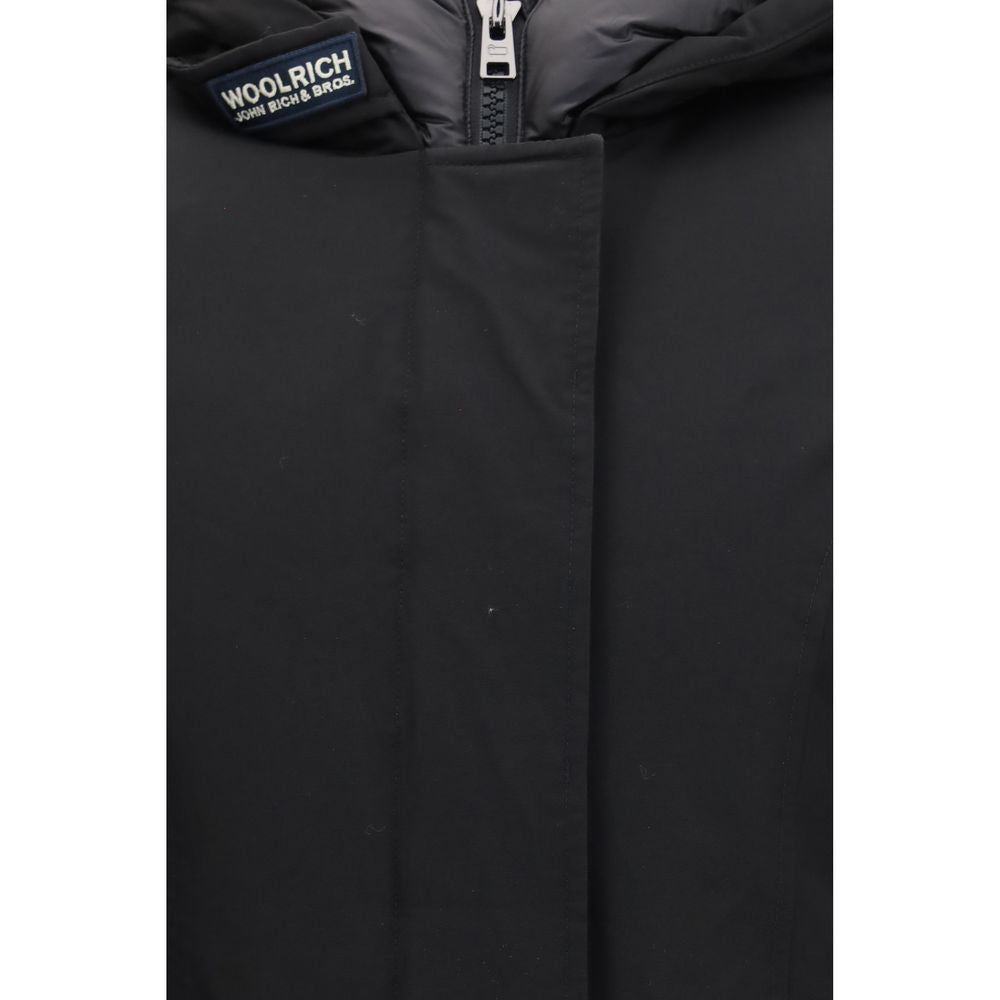 Black Cotton Parka
