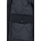 Gray Polyester Shell Jacket