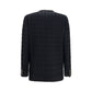 Black Cotton Full-Length Jacket