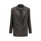 Bicolor Viscose Blazer