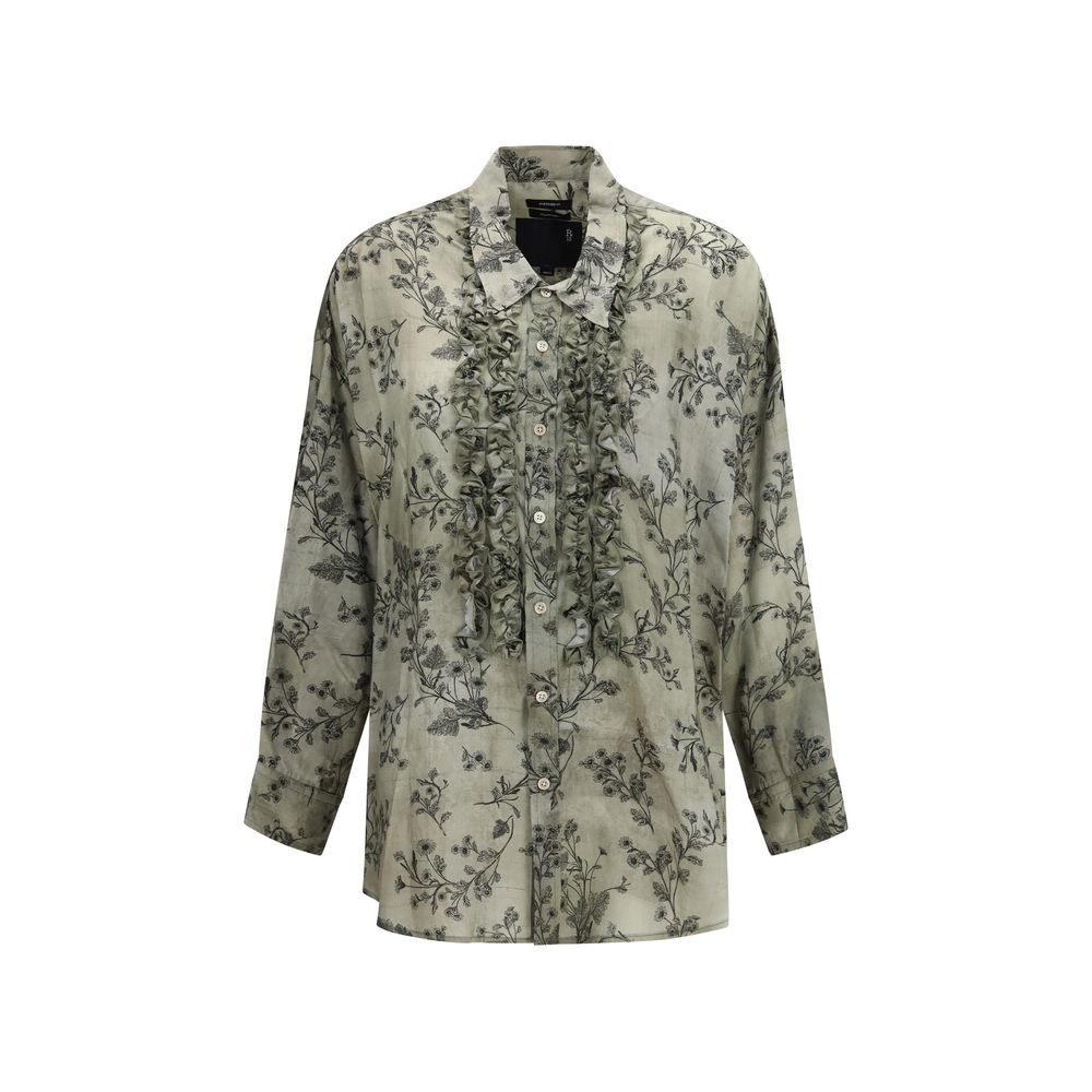 Bicolor Viscose Blouse