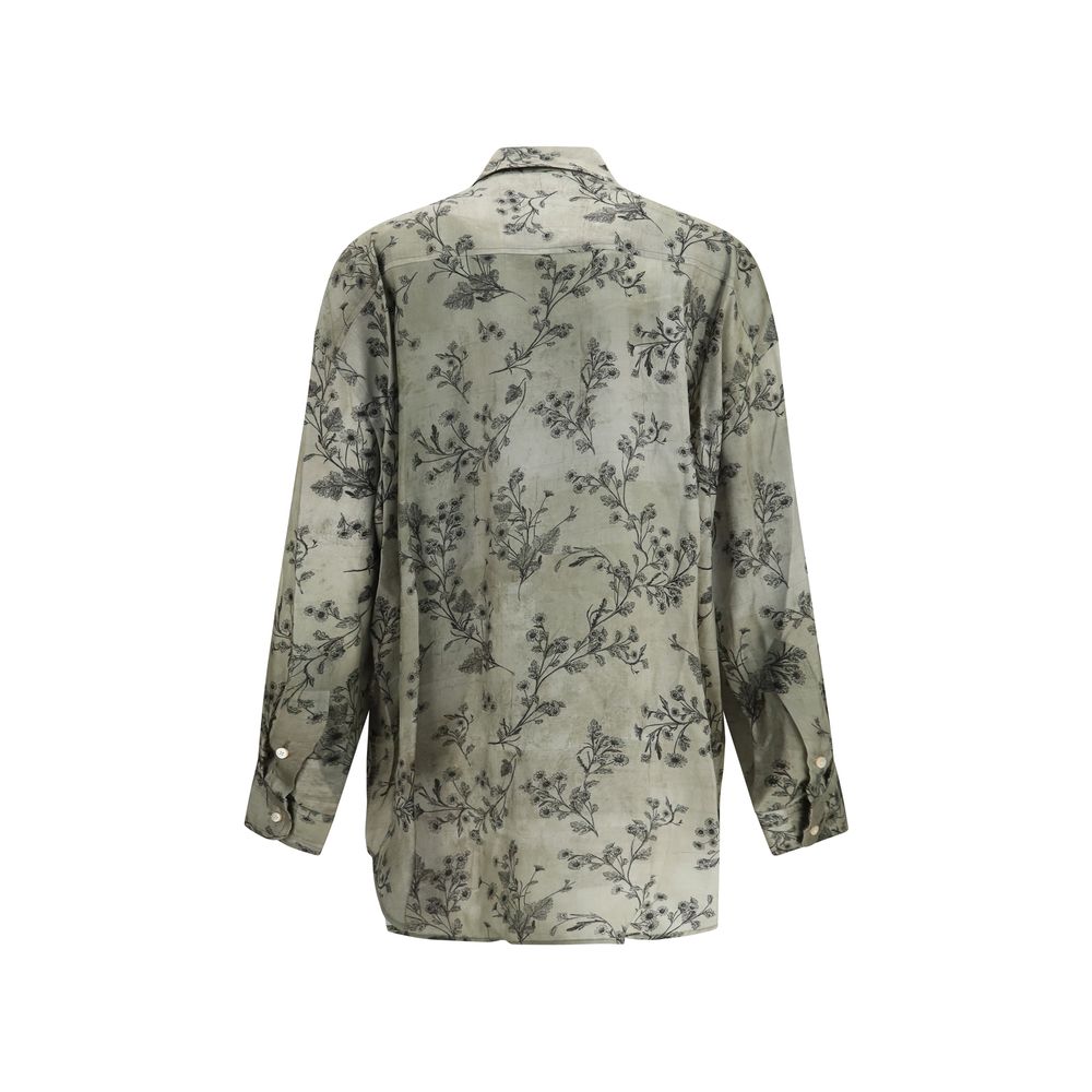 Bicolor Viscose Blouse