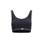 Black Polyester Sport Bra