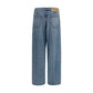 Blue Cotton Jeans Denim