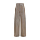 Beige Cotton Jeans Denim