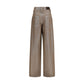 Beige Cotton Jeans Denim
