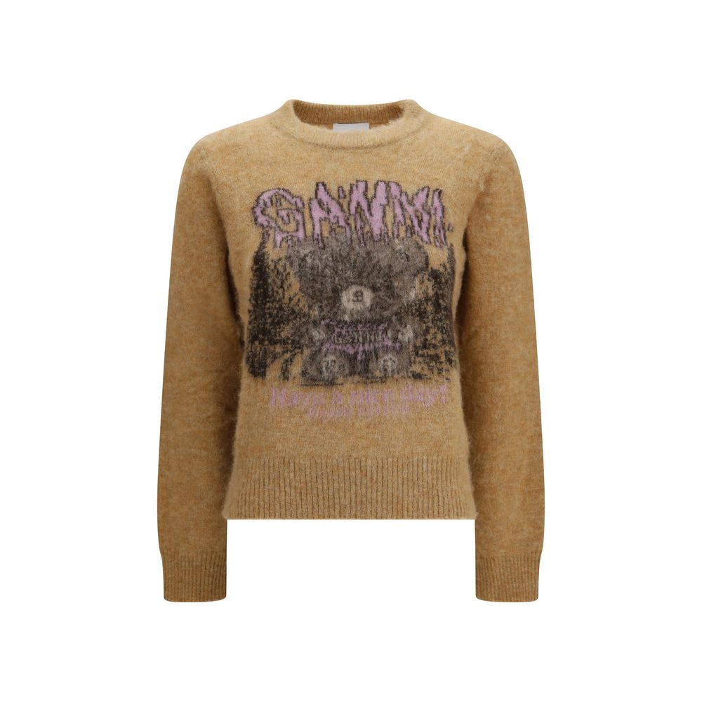 Beige Alpaca Vicugna Pacos Sweatshirt