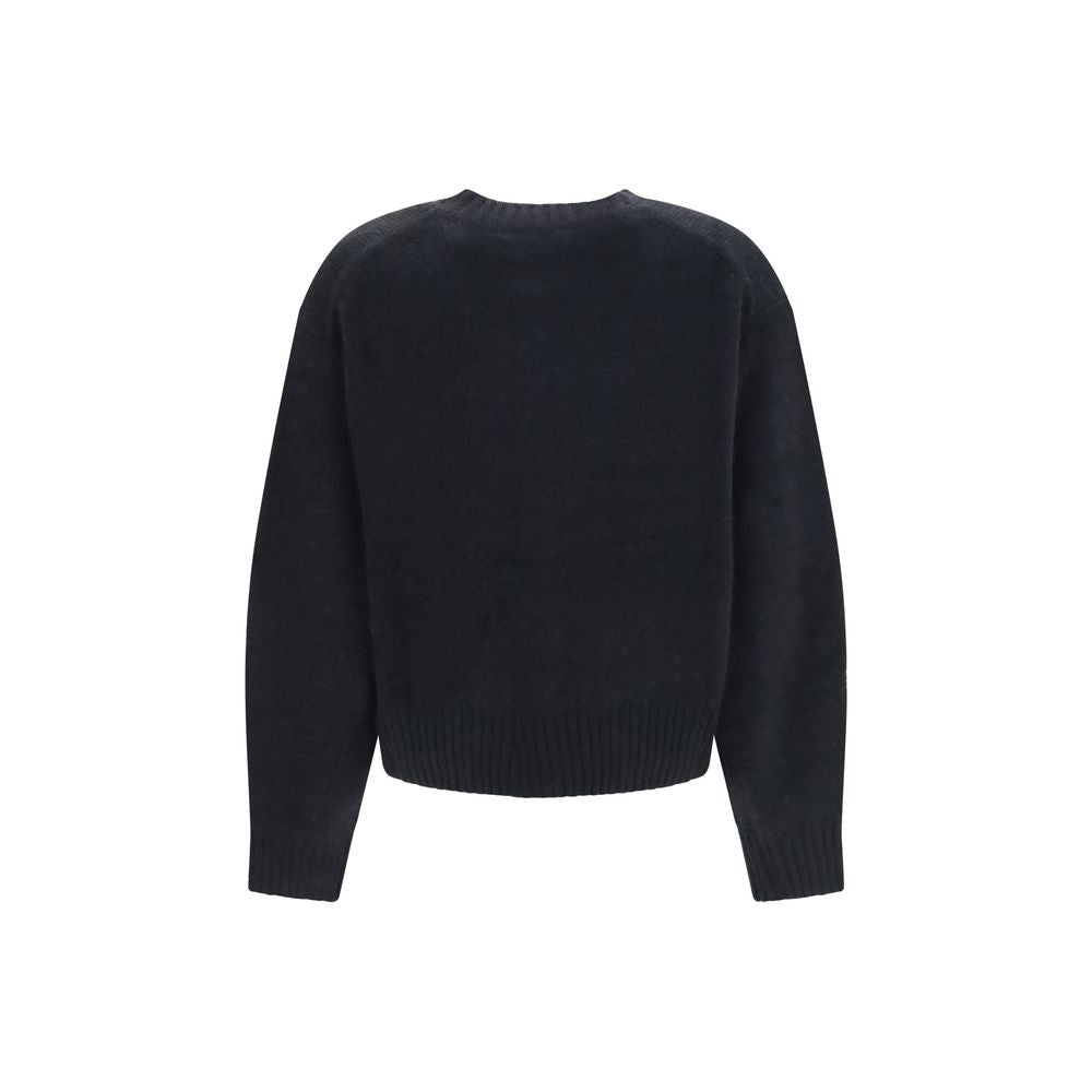 Black Wool Oves Aries Cardigan