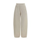 Beige Cotton Joggers (Workout Pants)