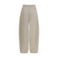 Beige Cotton Joggers (Workout Pants)