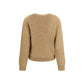Beige Polyamide Sweatshirt