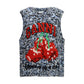 Multicolor Wool Oves Aries Sleeveles Sweater