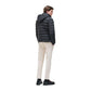 Black Polyamide Full-Length Jacket