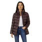 Brown Polyamide Full-Length Jacket