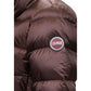 Brown Polyamide Full-Length Jacket