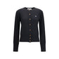 Black Wool Oves Aries Cardigan