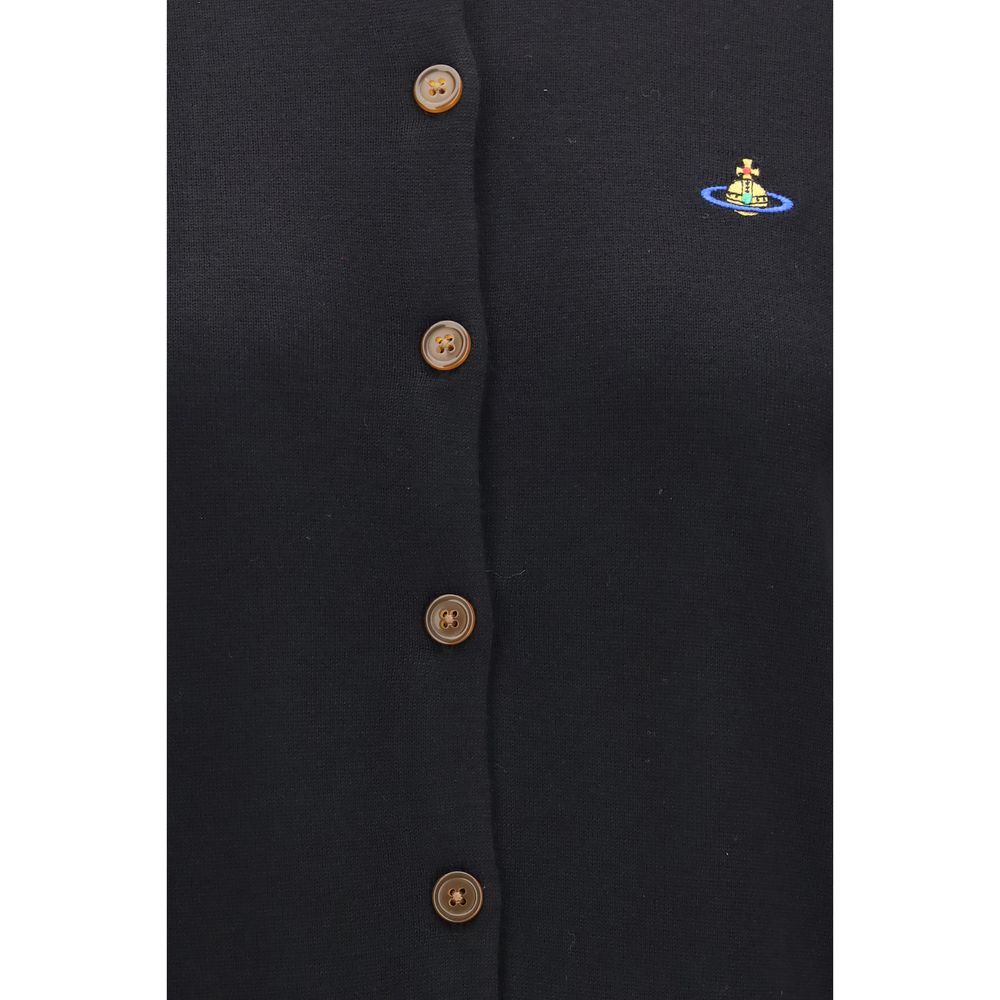 Black Wool Oves Aries Cardigan