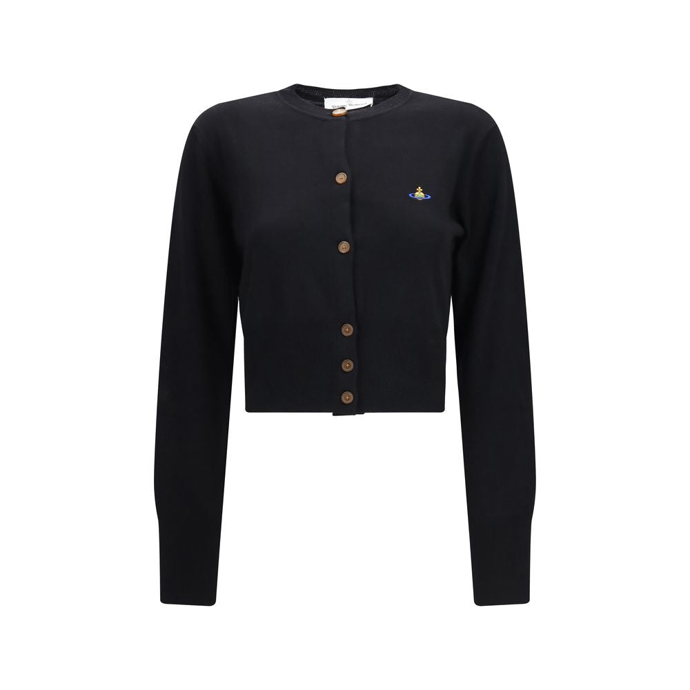 Black Silk Cardigan