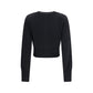 Black Silk Cardigan