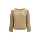 Beige Cashmere Sweater