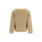 Beige Cashmere Sweater