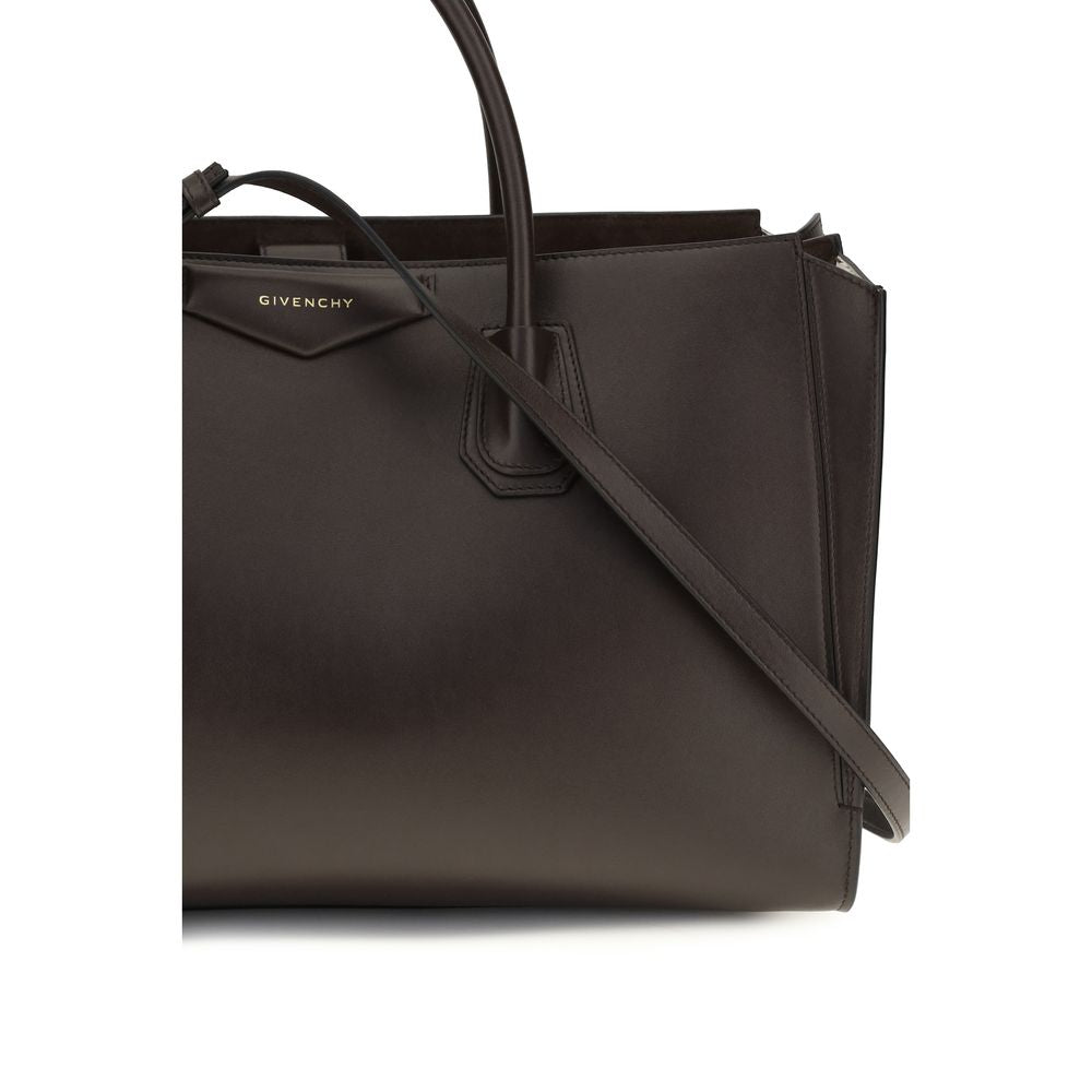 Brown Calf Leather Bos Taurus Handbag