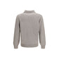 Gray Cashmere Sweatshirt