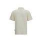 Beige Cotton Polo Shirt