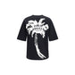 Black Cotton T-Shirt