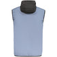 Azzurro Poliestere Mens Vest