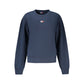 Blue Cotton Womens Sweatshirt