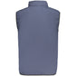 Blue Polyester Men's Vest