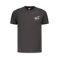 Black Cotton Men's T-Shirt