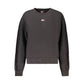 Black Cotton Sweatshirt
