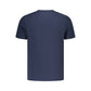 Blue Cotton Men's T-Shirt