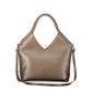 Brown Polyethylene Handbag
