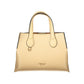 Beige Polyurethane Women's Bag