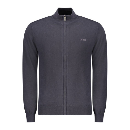 Blue Polyester Men's Sweater