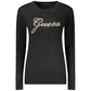 Black Viscose Womens Sweater