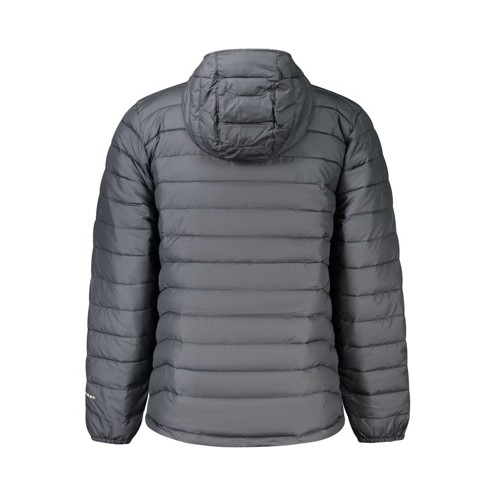 Black Polyester Shell Jacket