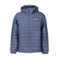 Blue Polyester Men's Jacket