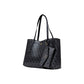 Gray Polyethylene Handbag