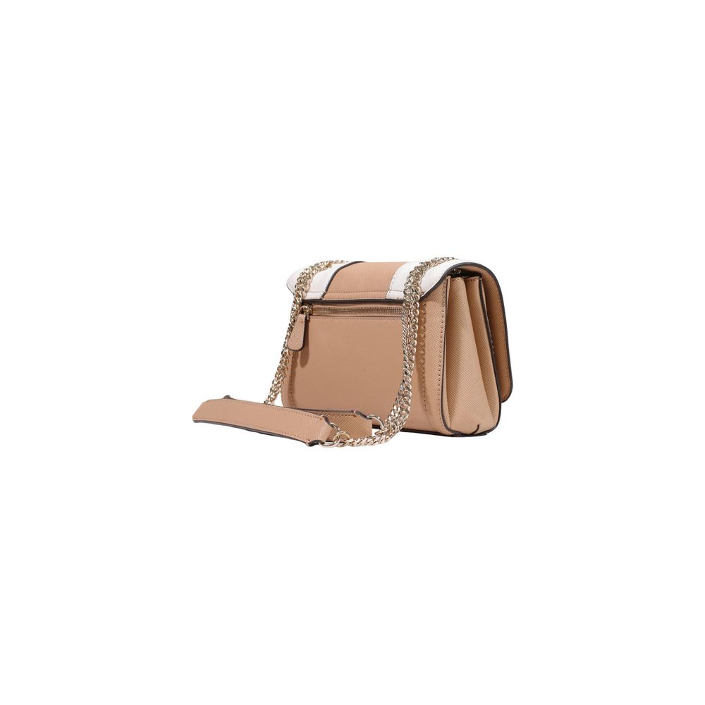 Beige Polyethylene Handbag
