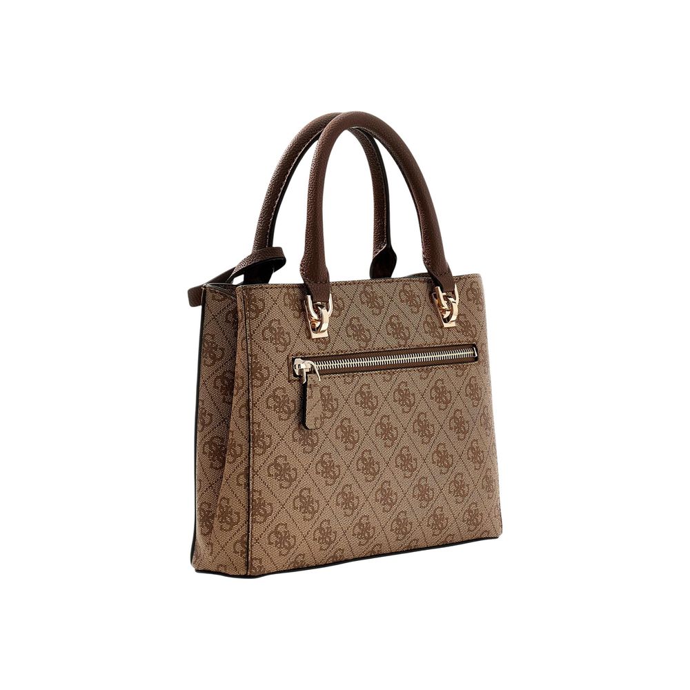Brown Polyethylene Handbag