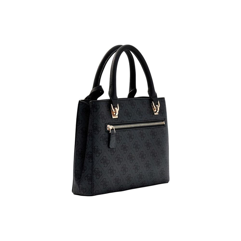 Gray Polyethylene Handbag