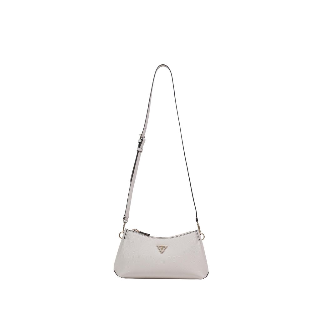 Beige Polyethylene Handbag